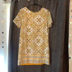 Lulus lion print shift dress